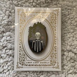 Lost Lust Supply Skeleton Pin